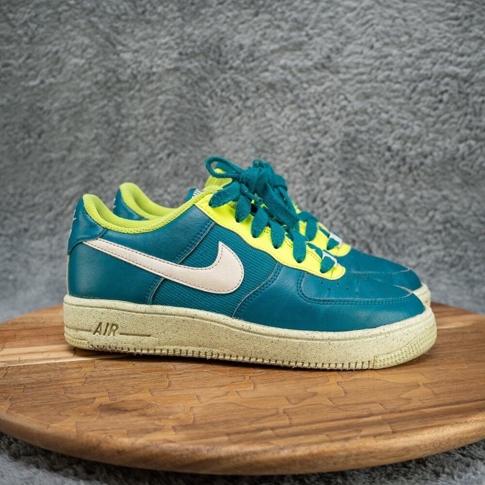 Nike Air Force 1 Low Crater Bright Spruce DM1086-300 Sneakers Size 4.5Y /Women 6